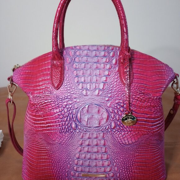 Brahmin Large Duxbury Jazzynova Ombre Melbourne Satchel NWT - Picture 3 of 15